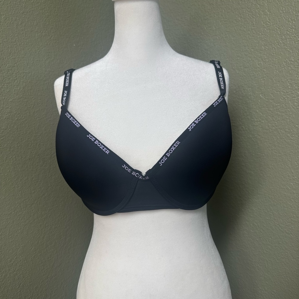Joe Boxer Women's Black Bra